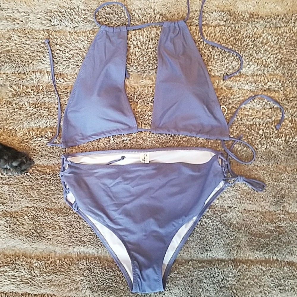 2 piece high waisted bathing suit. NWT.